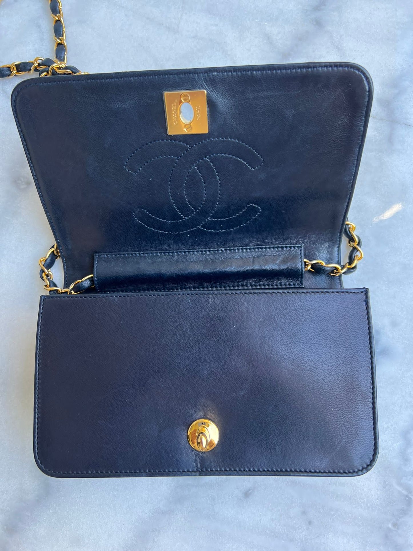 Vintage classic single flap