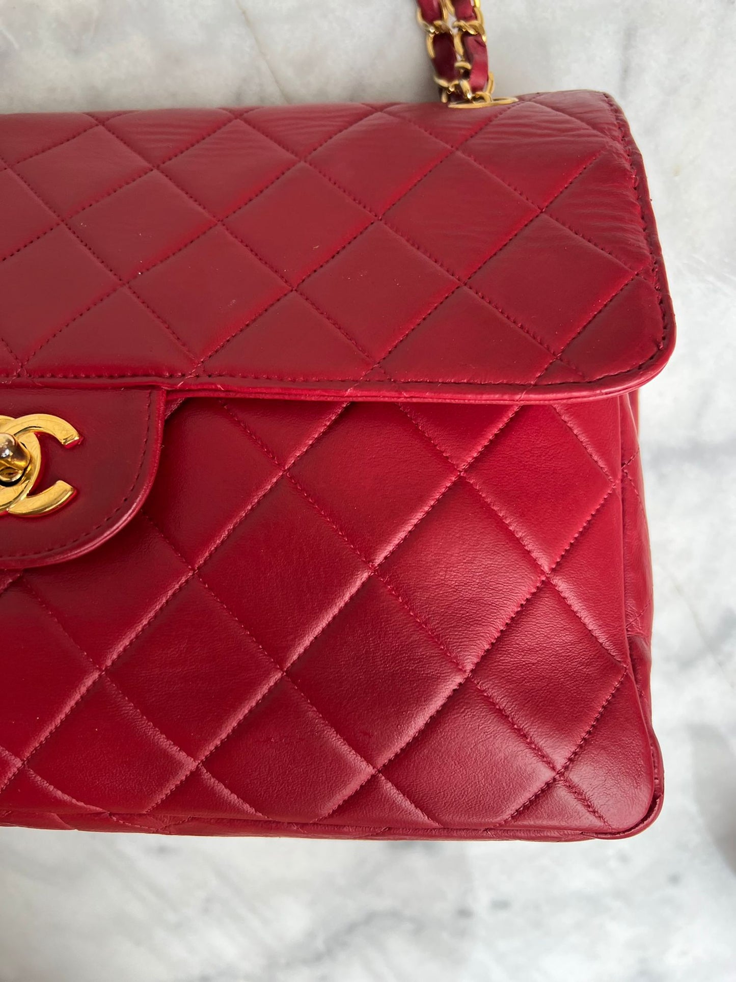 Vintage double closure jumbo
