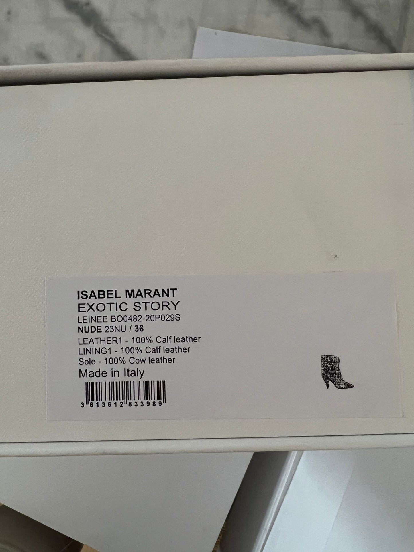 Leinee boots Size 36 EU