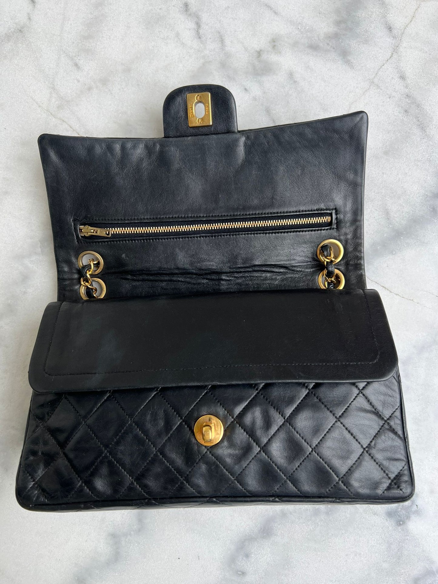 Vintage classic double flap