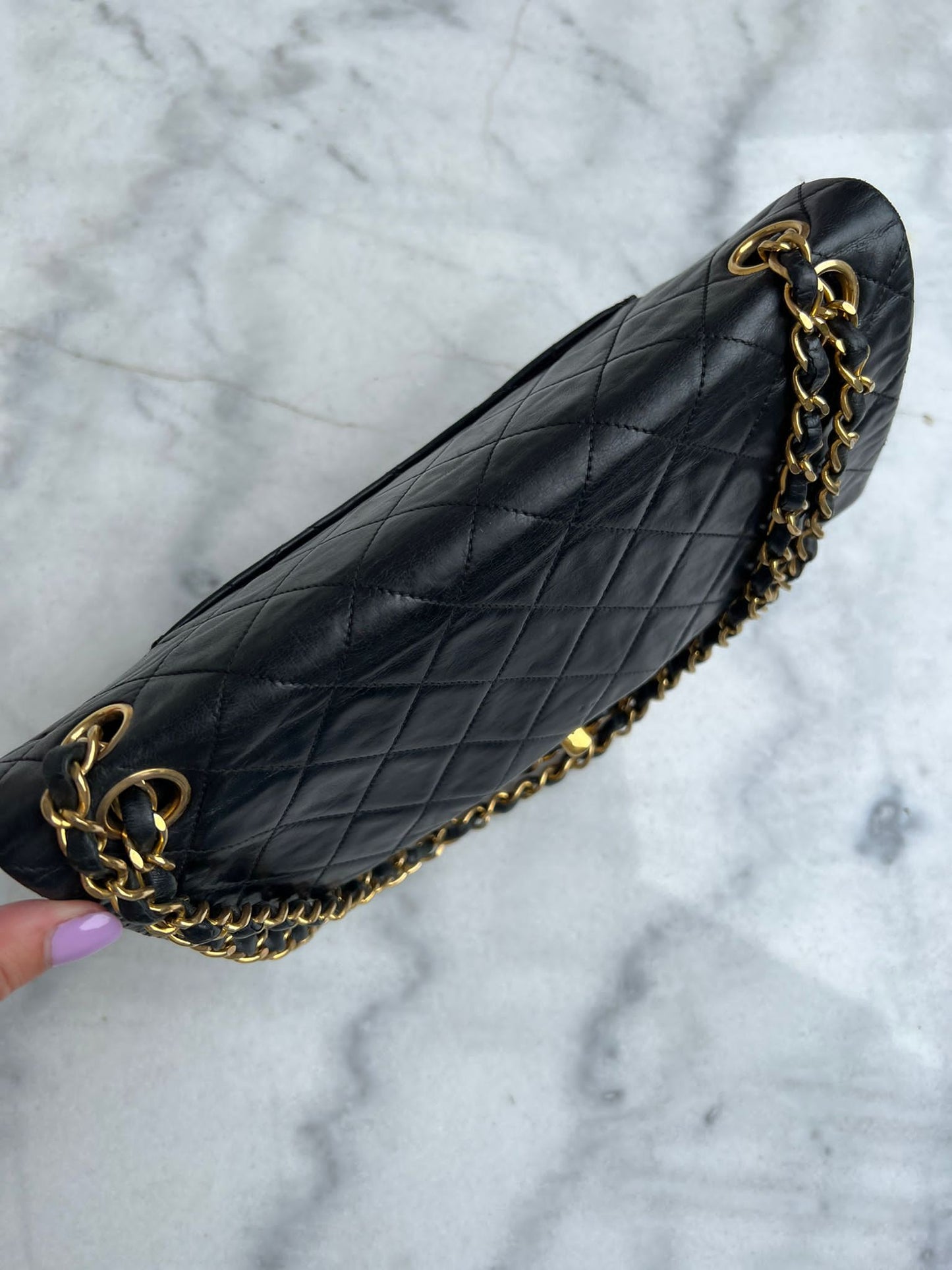 Vintage classic double flap