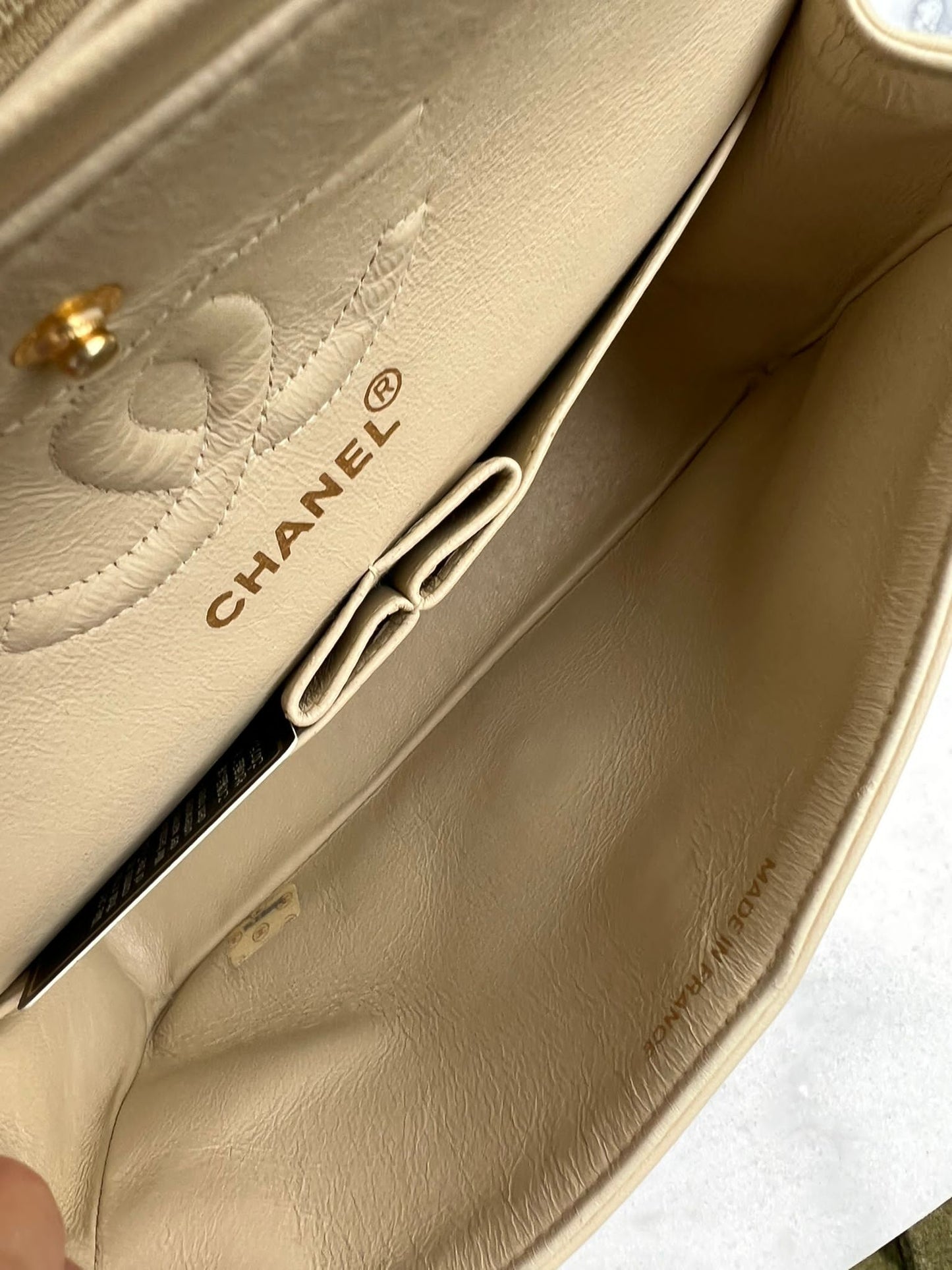 Classic double flap