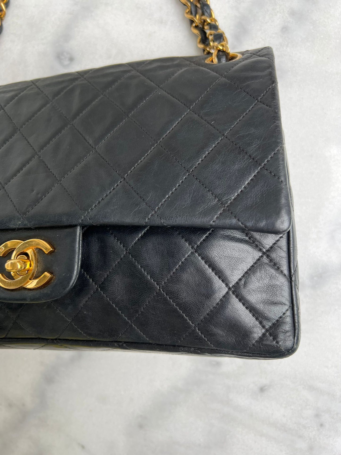 Vintage classic double flap