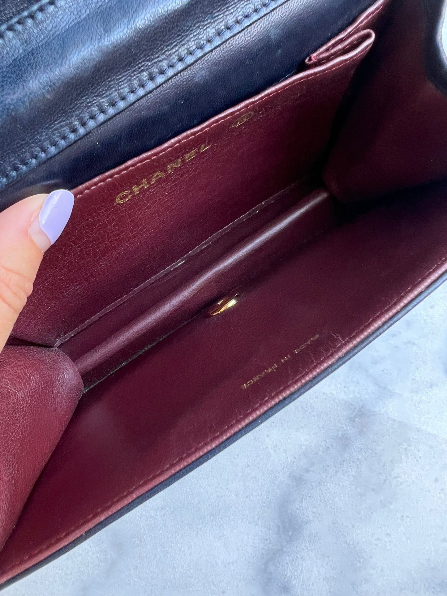 Vintage classic single flap