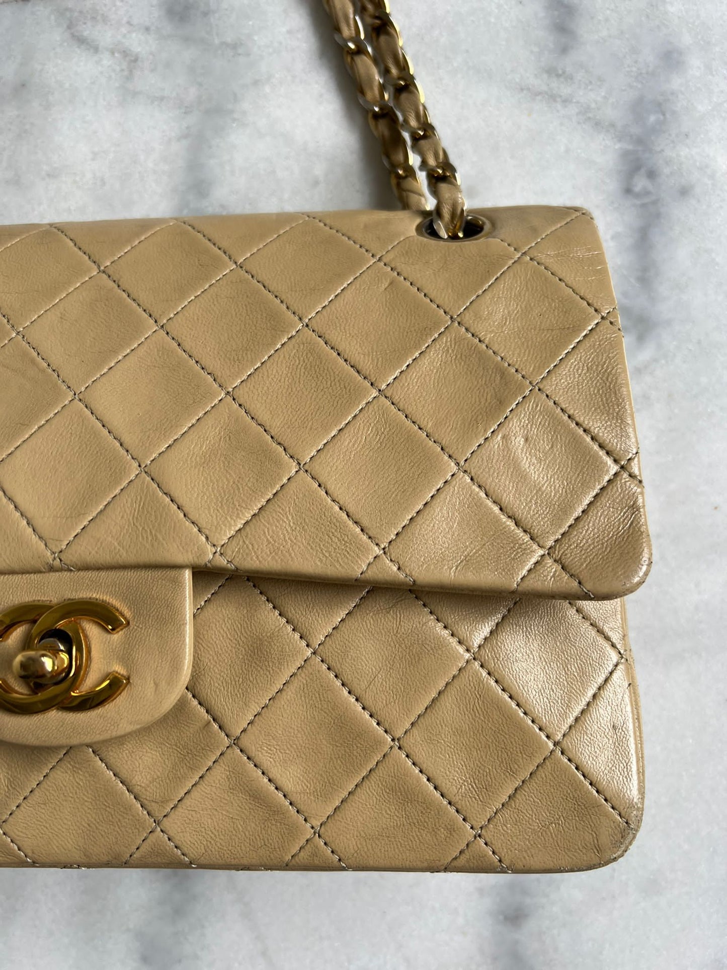 Vintage classic double flap