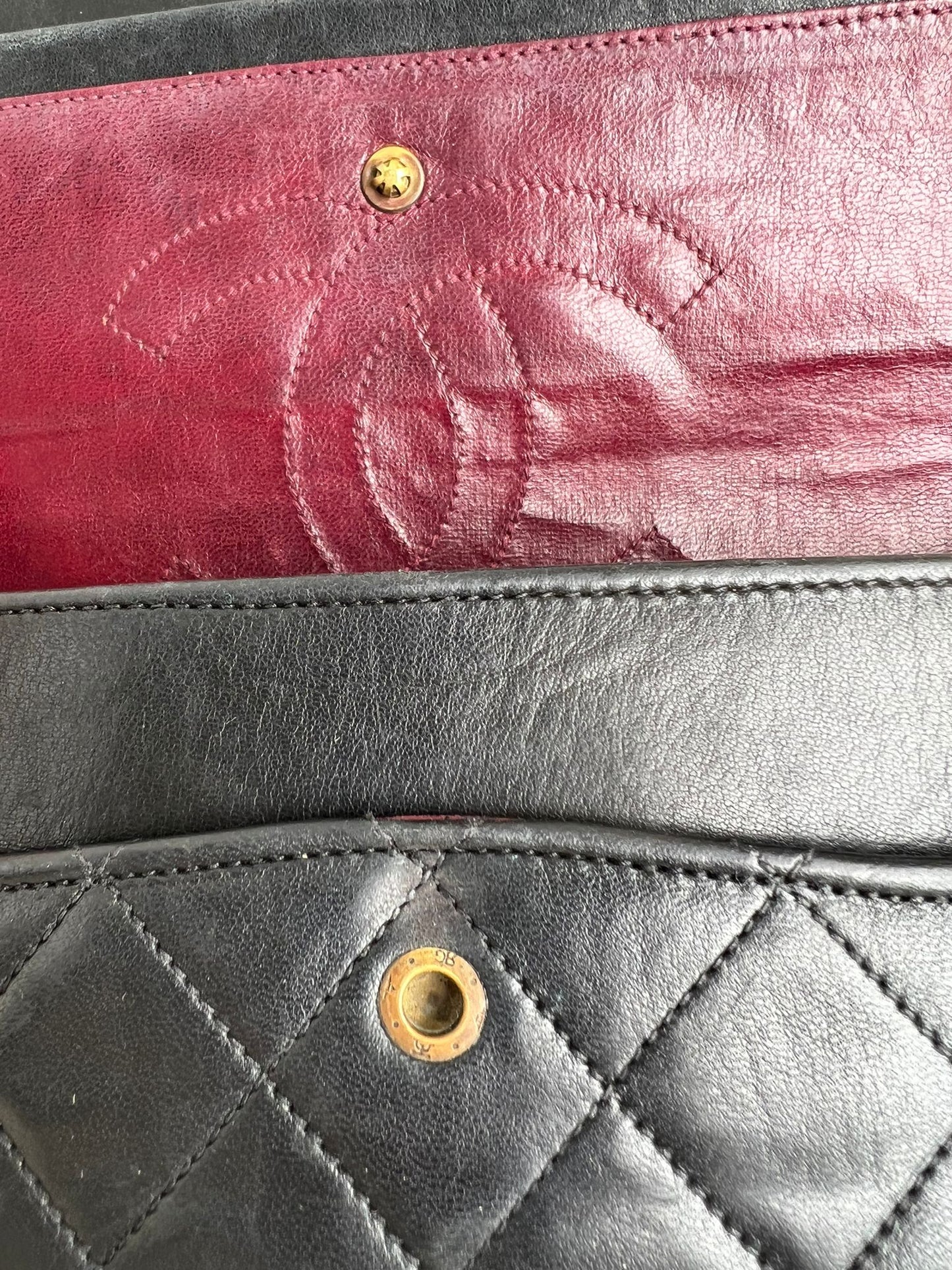 Vintage classic double flap