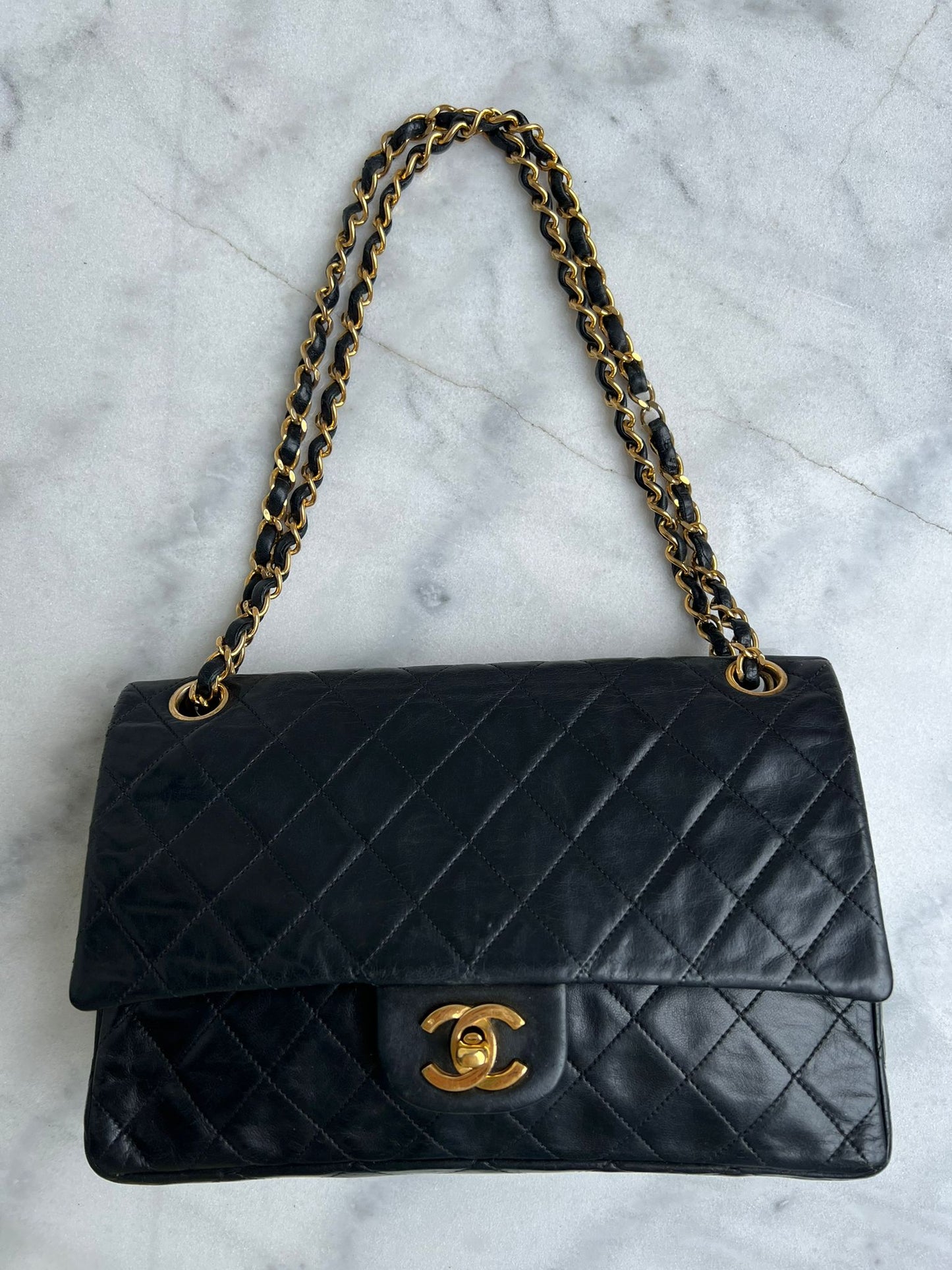 Vintage classic double flap