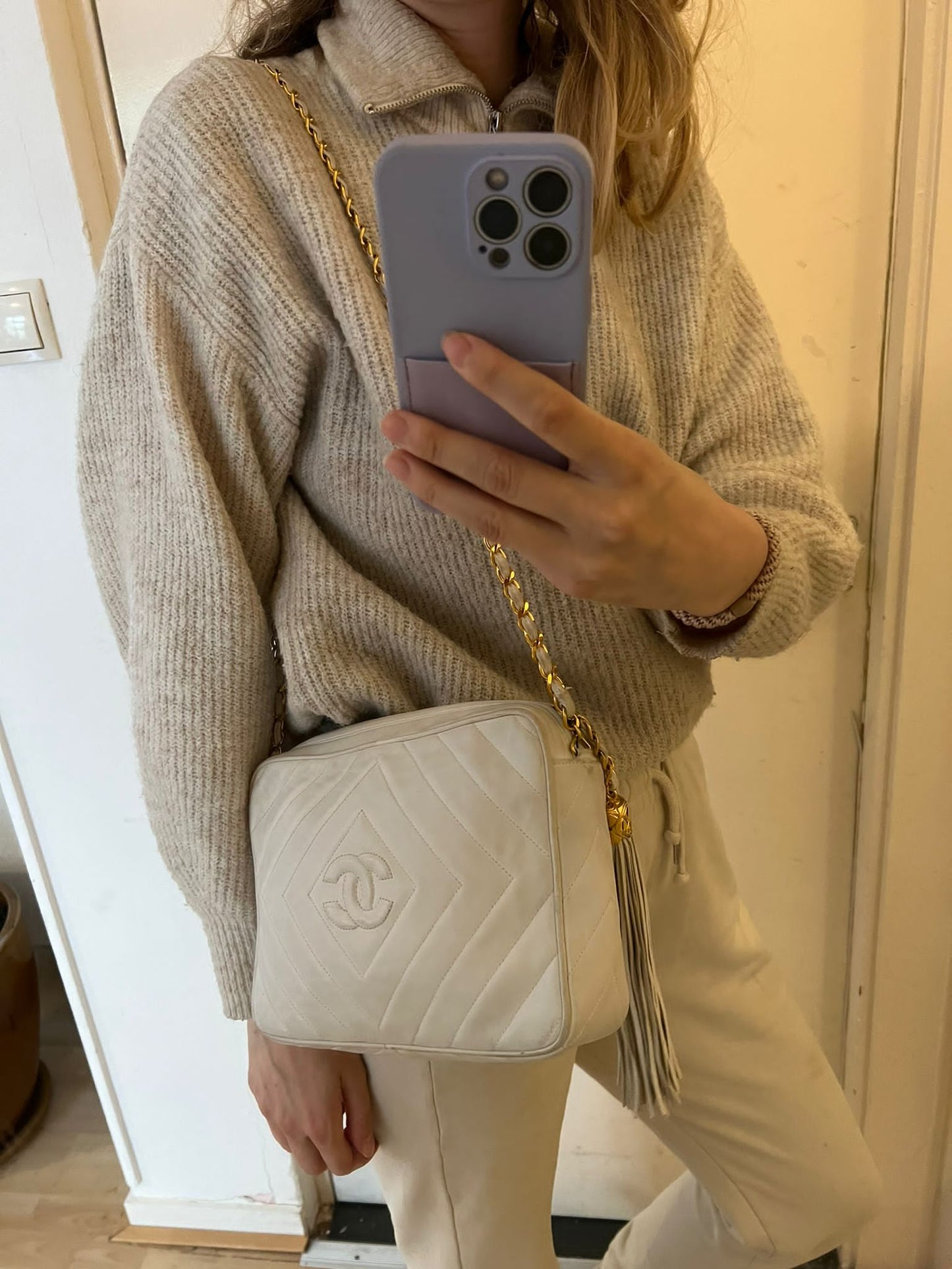 Vintage camera bag