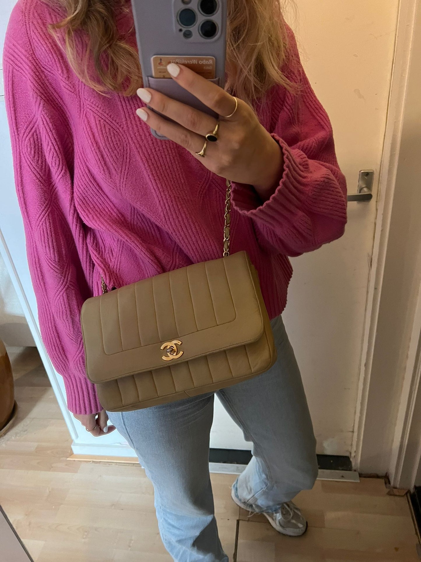 Vintage Diana single flap