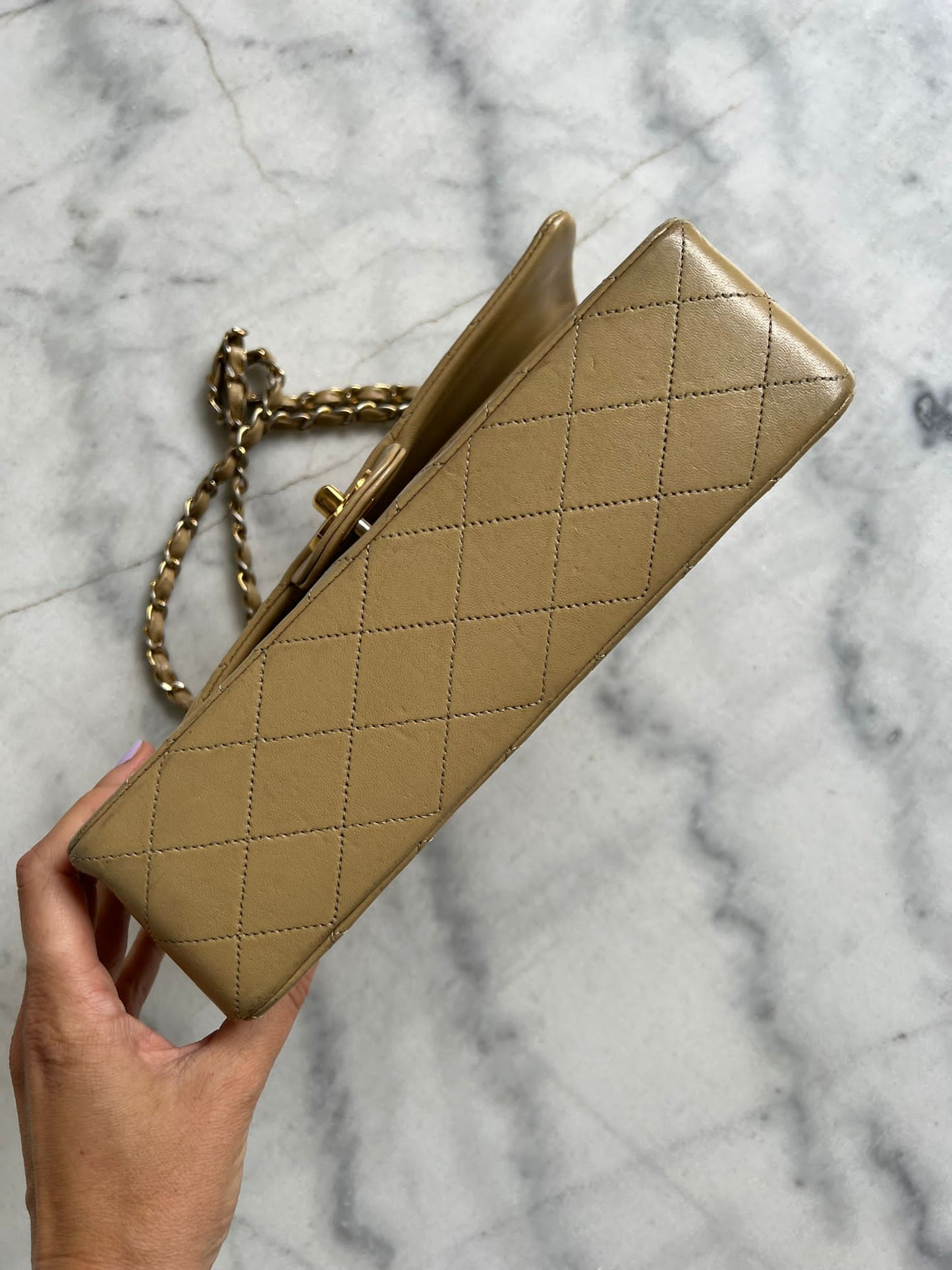 Vintage classic double flap