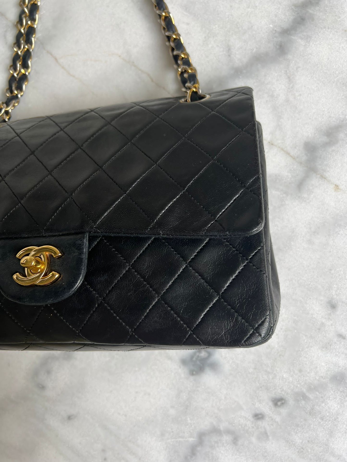 Vintage double flap