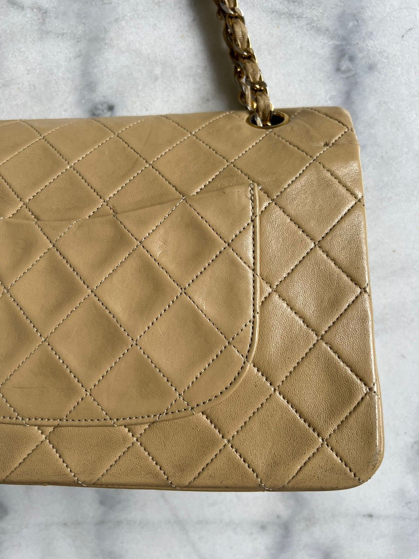 Vintage classic double flap