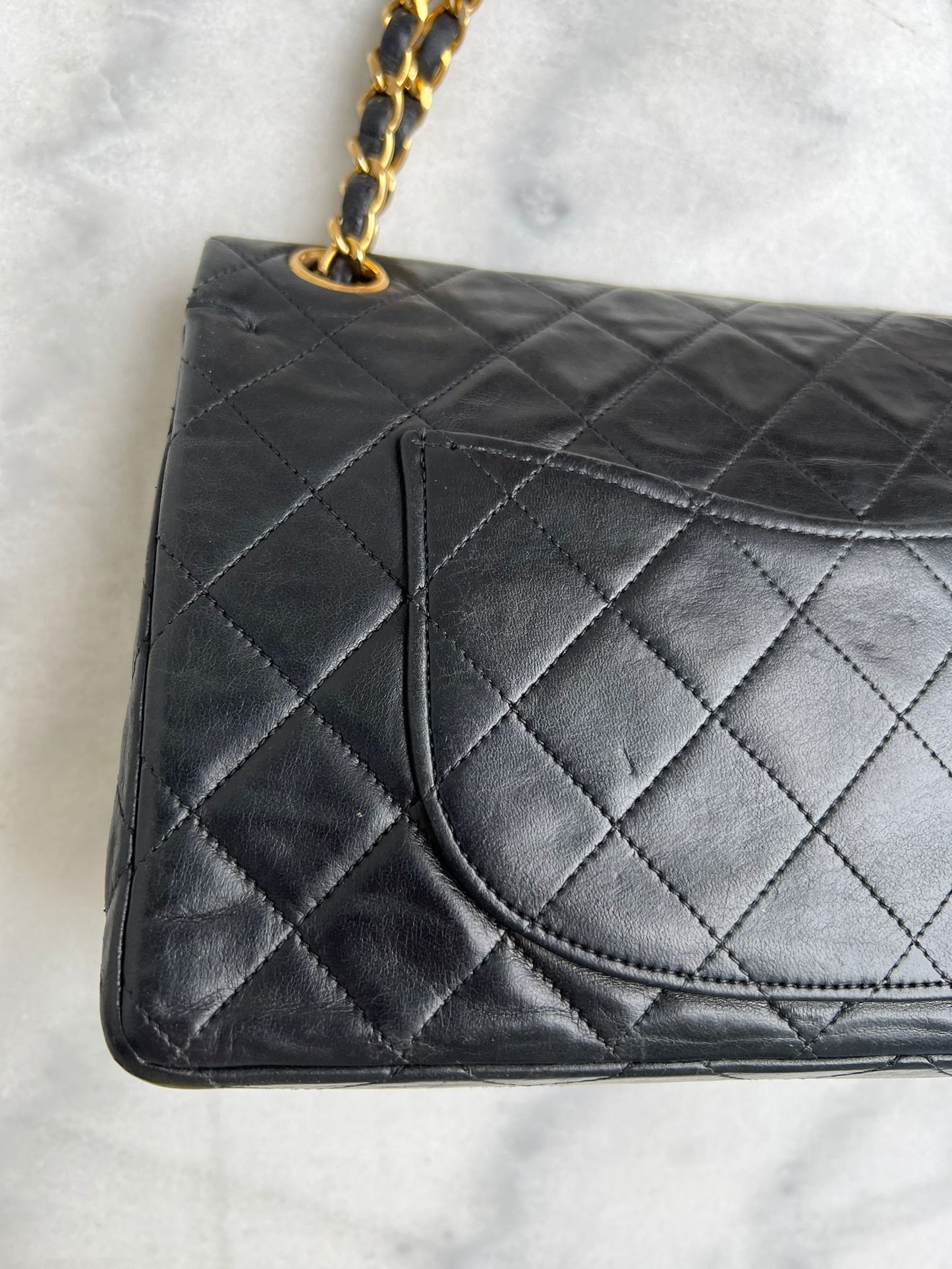 Vintage classic double flap