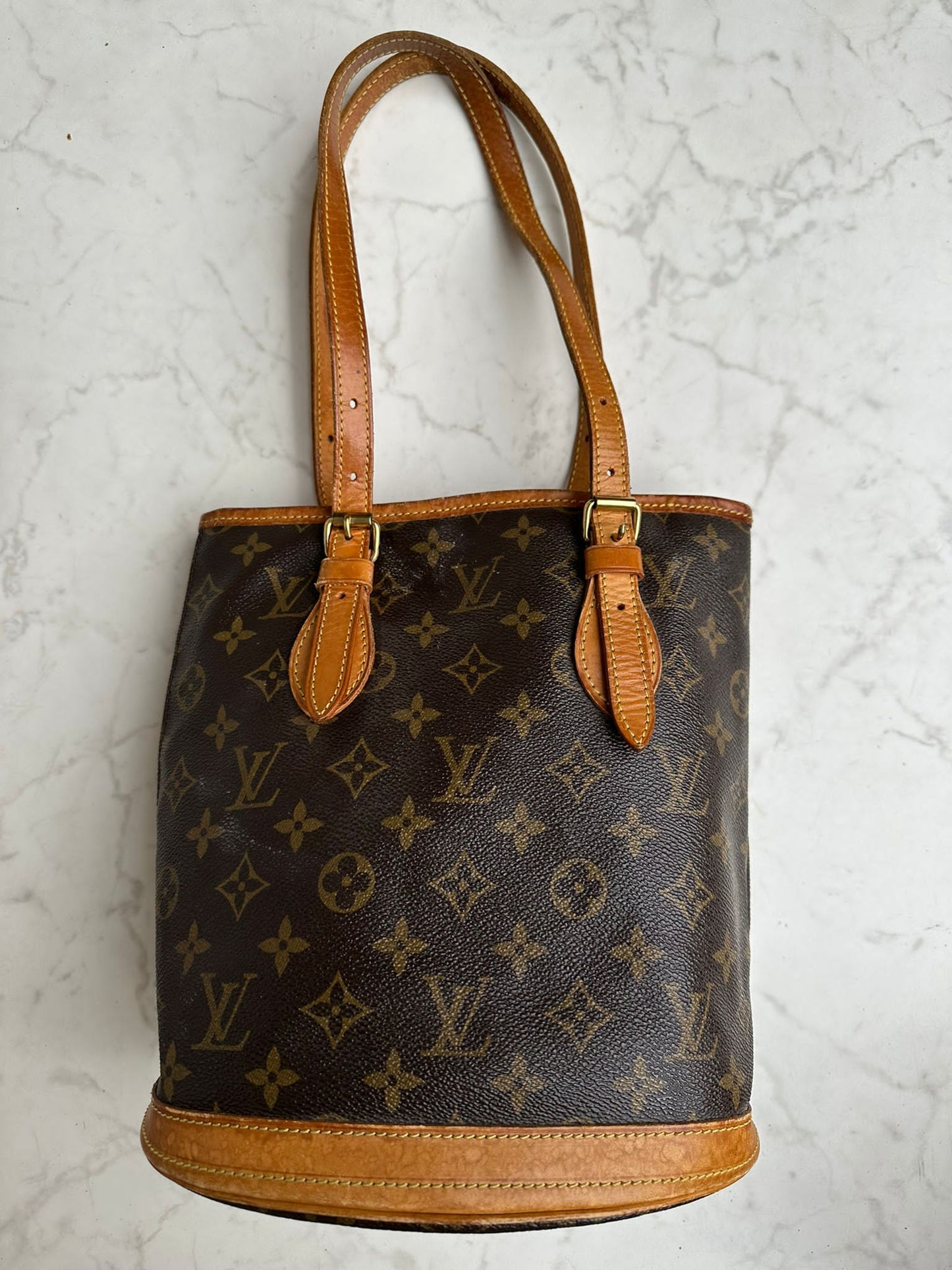 Vintage bucket PM bag