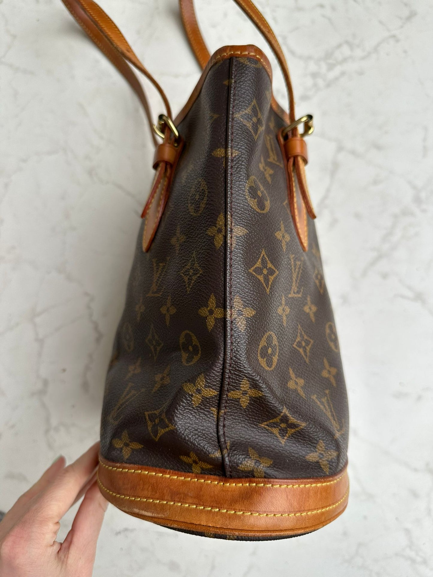 Vintage bucket PM bag