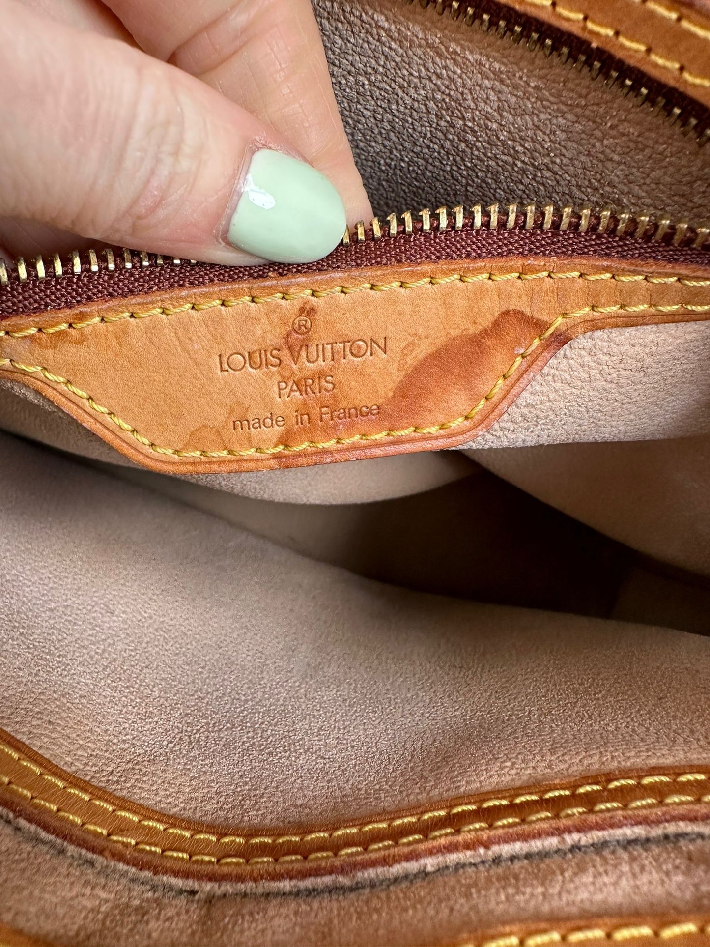 Vintage bucket PM bag