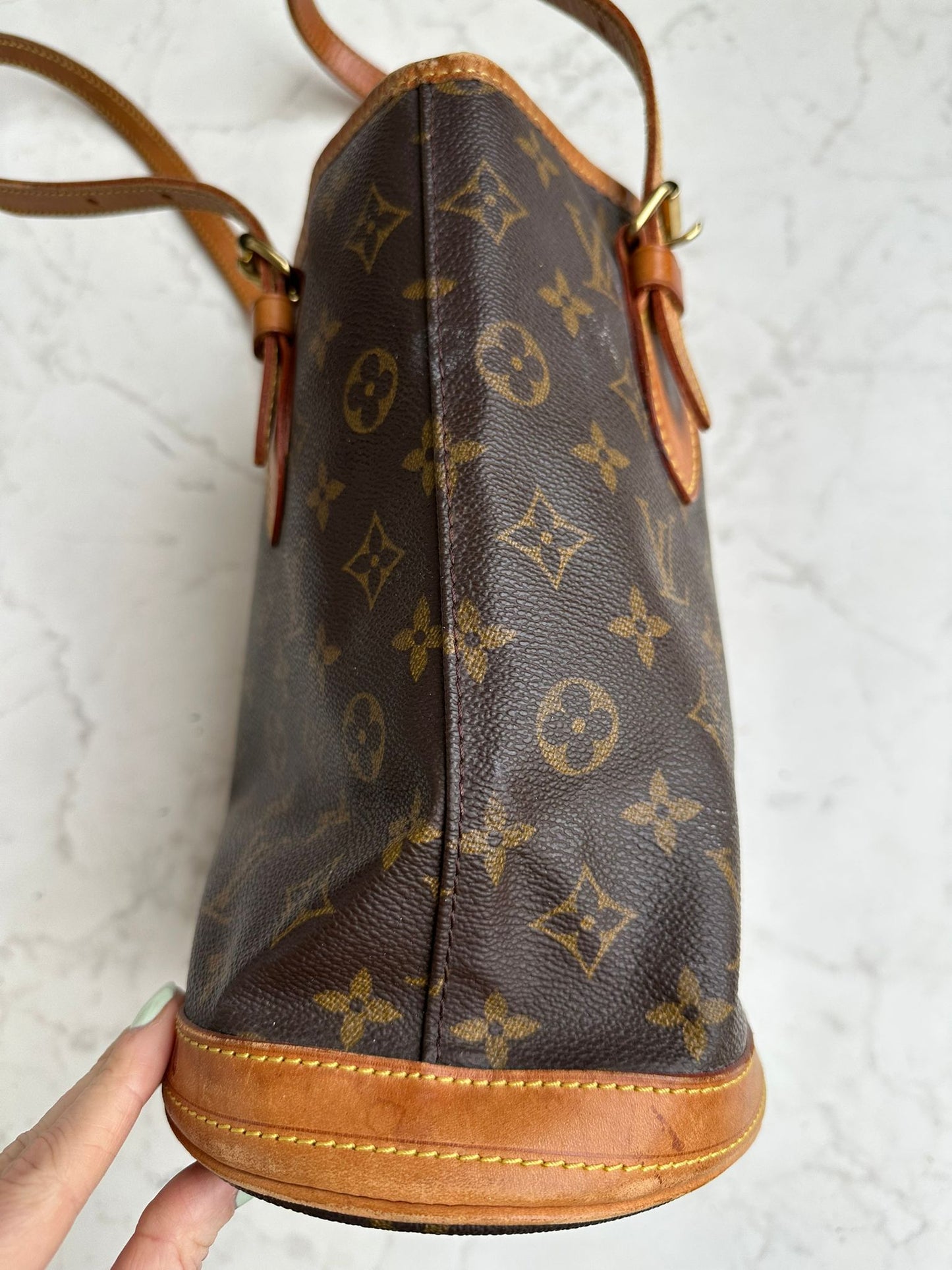 Vintage bucket PM bag