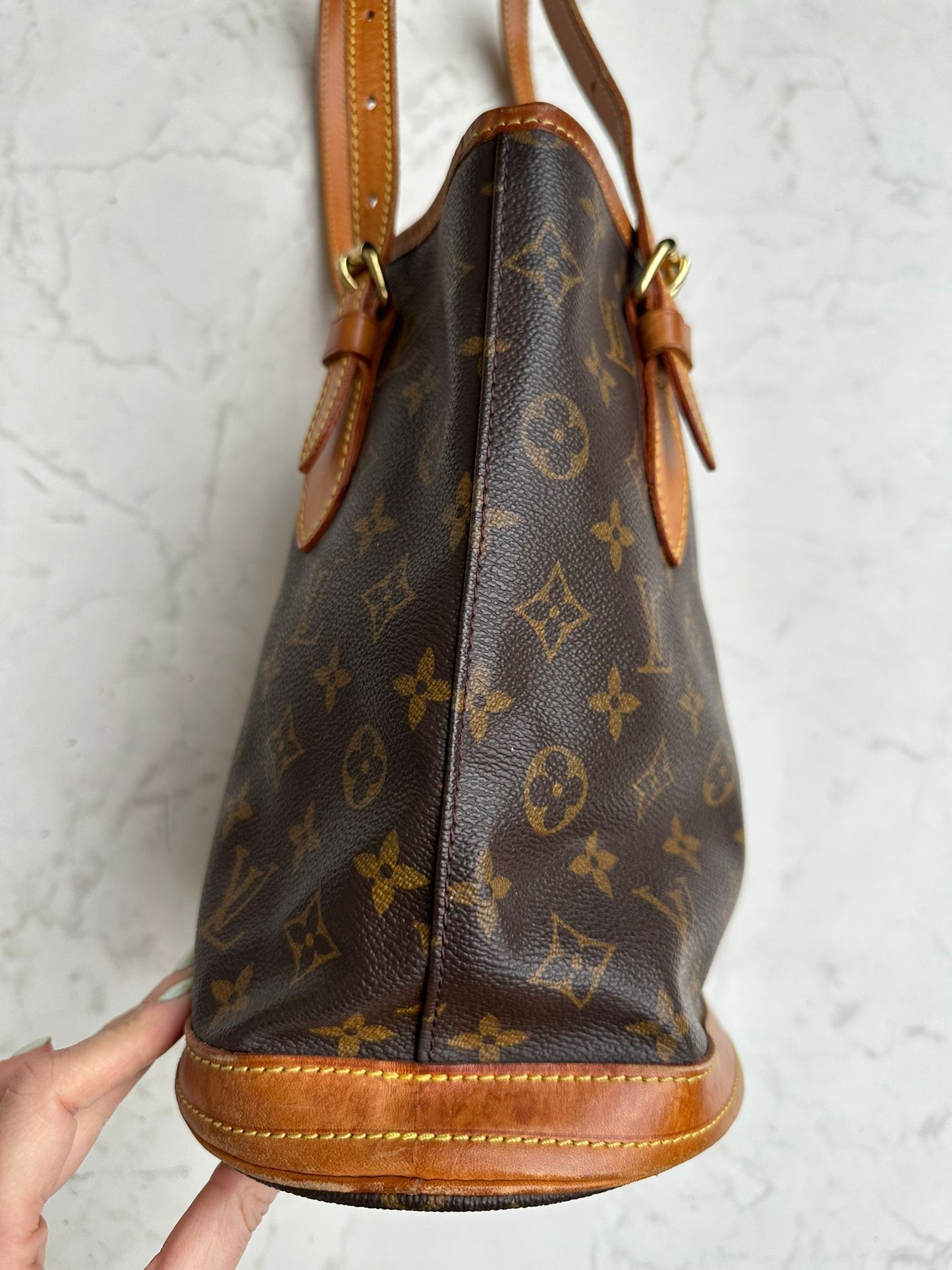 Vintage bucket PM bag