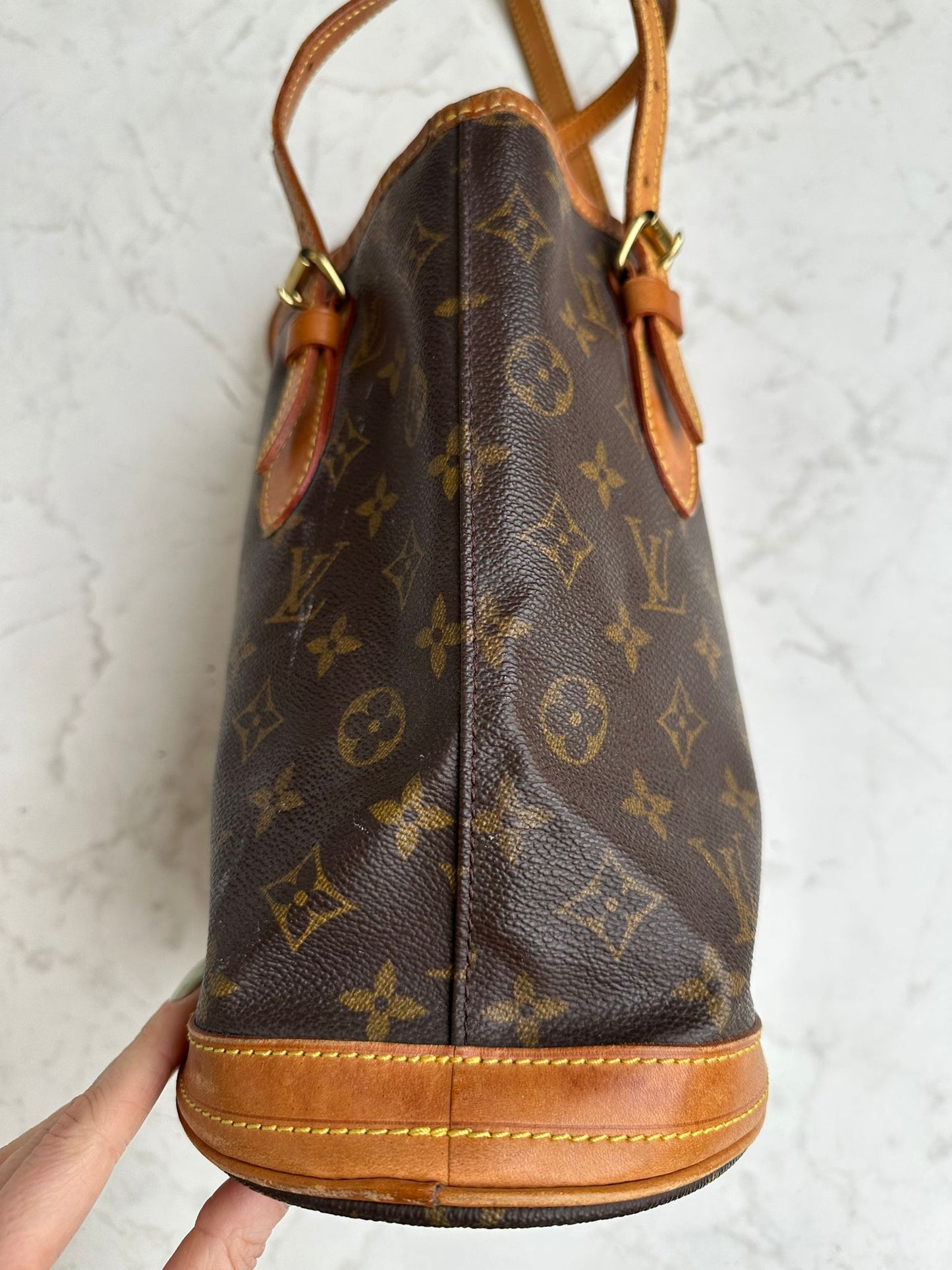 Vintage bucket PM bag