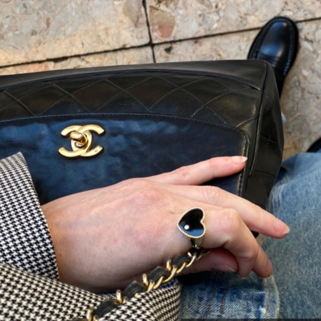 Vintage flap bag