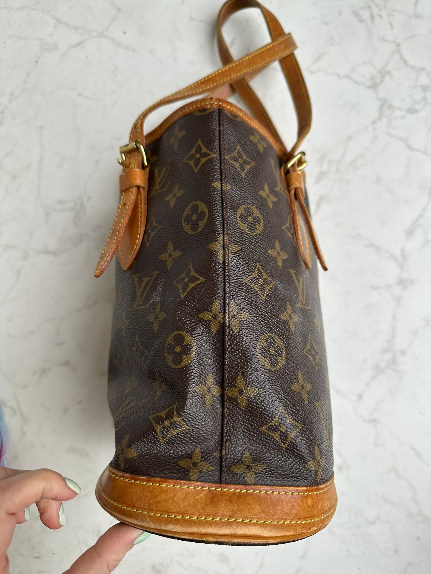 Vintage bucket PM bag