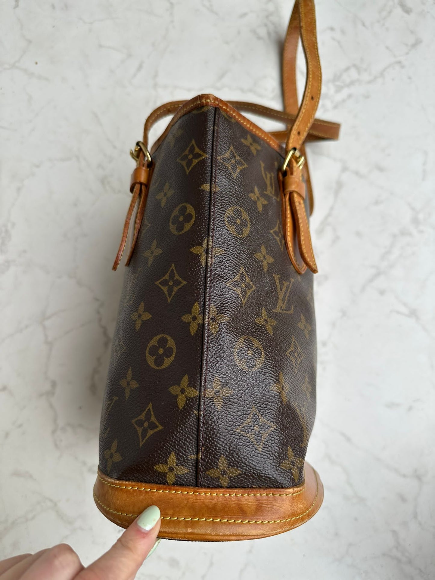 Vintage bucket PM bag