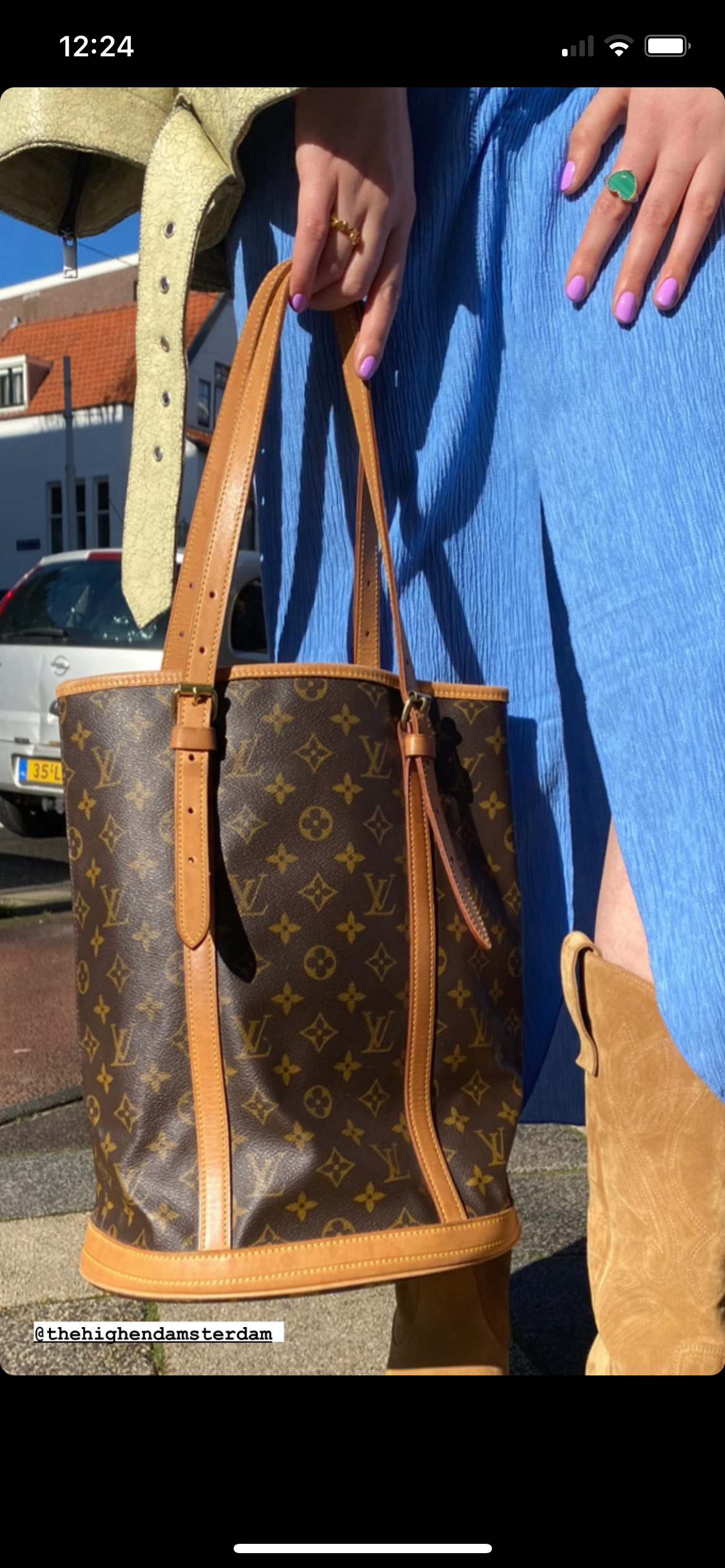 Vintage bucket bag GM