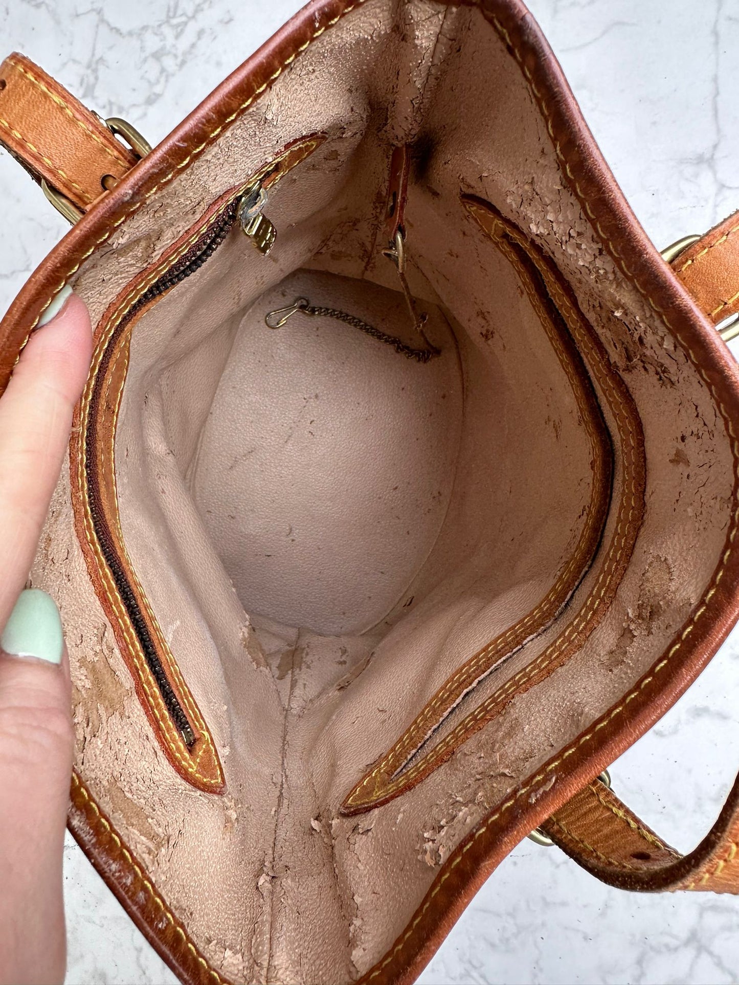 Vintage bucket PM bag