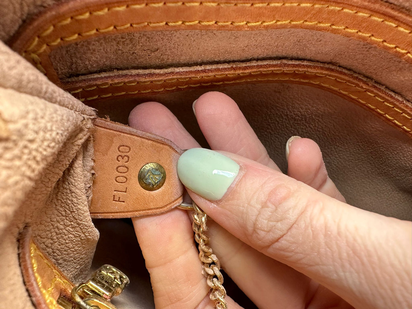 Vintage bucket PM bag
