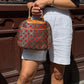 Louis Vuitton rouge monogram Tuffetage Deauville bag