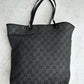 Grey canvas bag