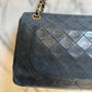 Chanel medium Classic double flap bag black