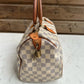 Speedy 30 in damier azur