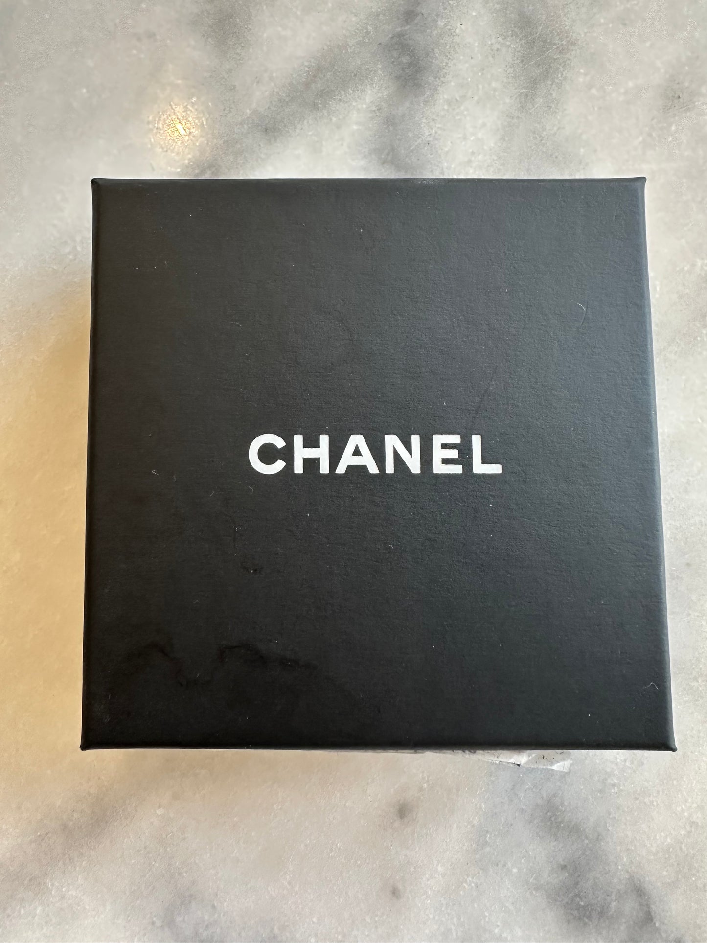 Chanel broche silver