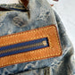 Baggy in blue denim canvas