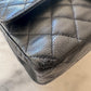Chanel classic flap caviar