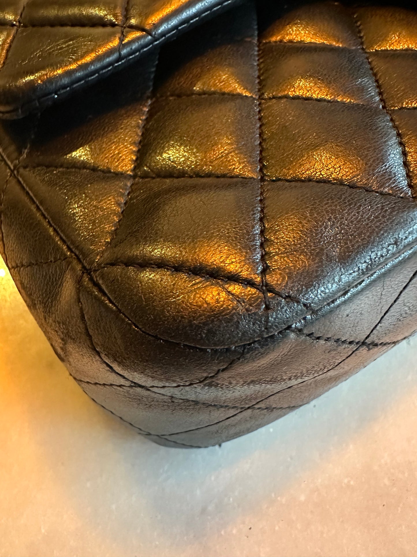 Chanel medium Classic double flap bag black