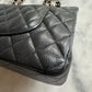 Chanel classic flap caviar