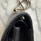 Chanel classic flap caviar