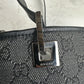 Grey canvas bag