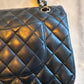 Chanel medium Classic double flap bag black