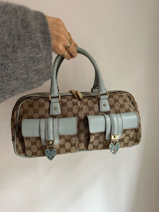 Vintage monogram canvas bag