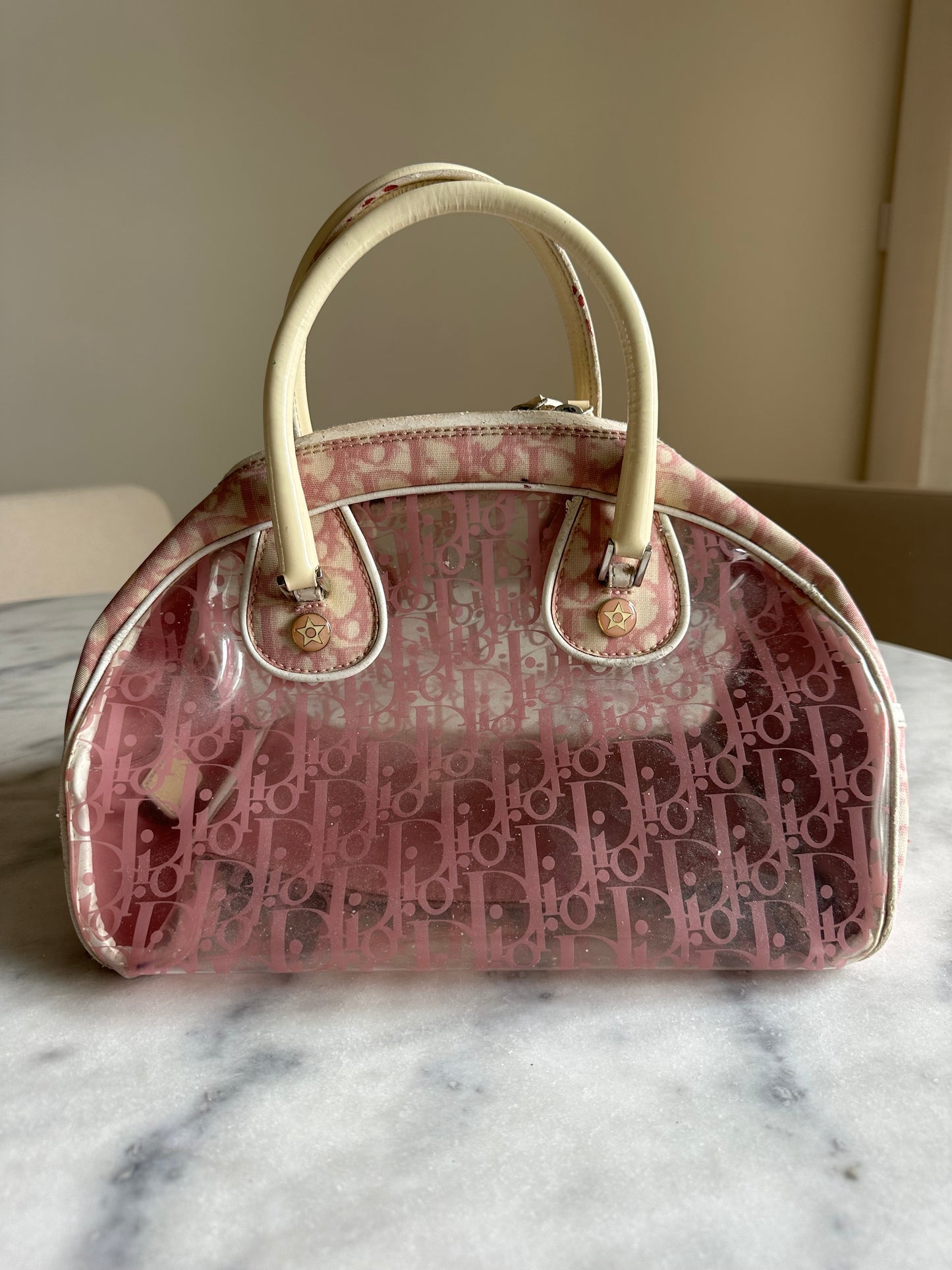 Vintage Christian Dior Vibe bowling bag