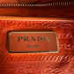 Prada shopper orange