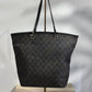 Grey canvas bag