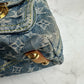 Baggy in blue denim canvas