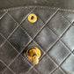 Chanel medium Classic double flap bag black