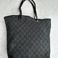 Grey canvas bag