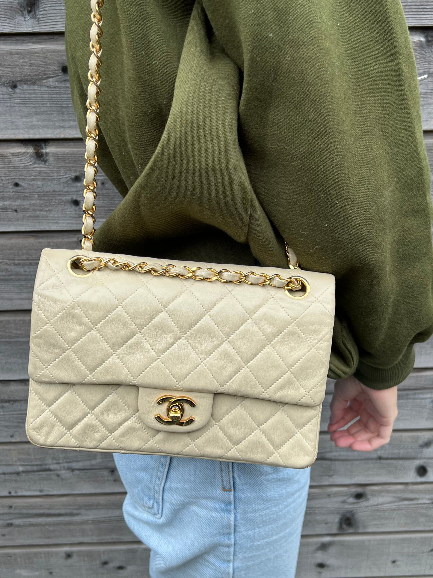 Classic double flap