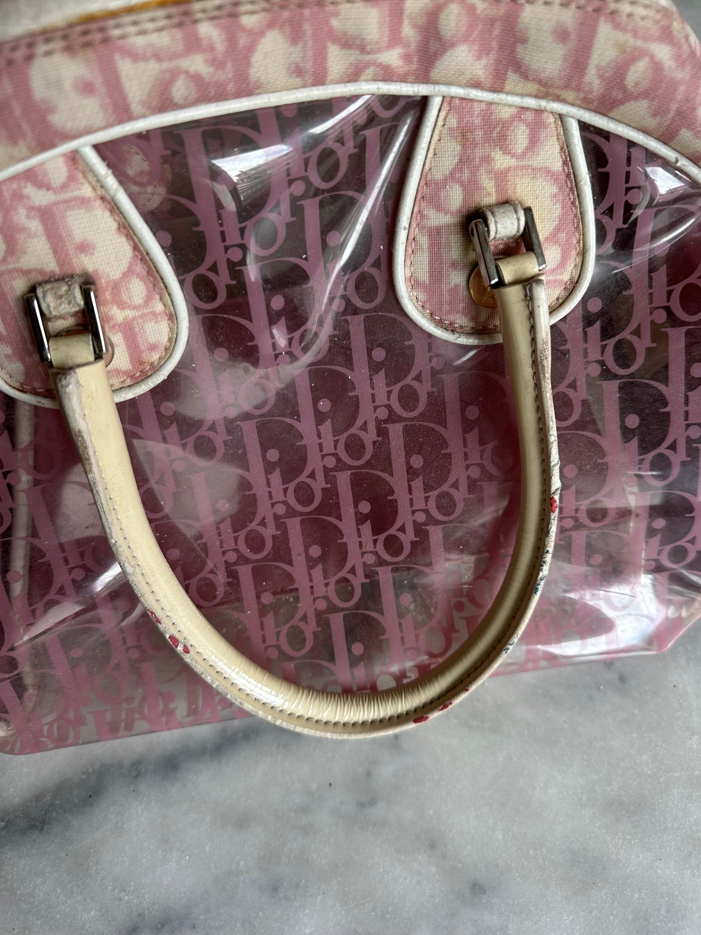 Vintage Christian Dior Vibe bowling bag